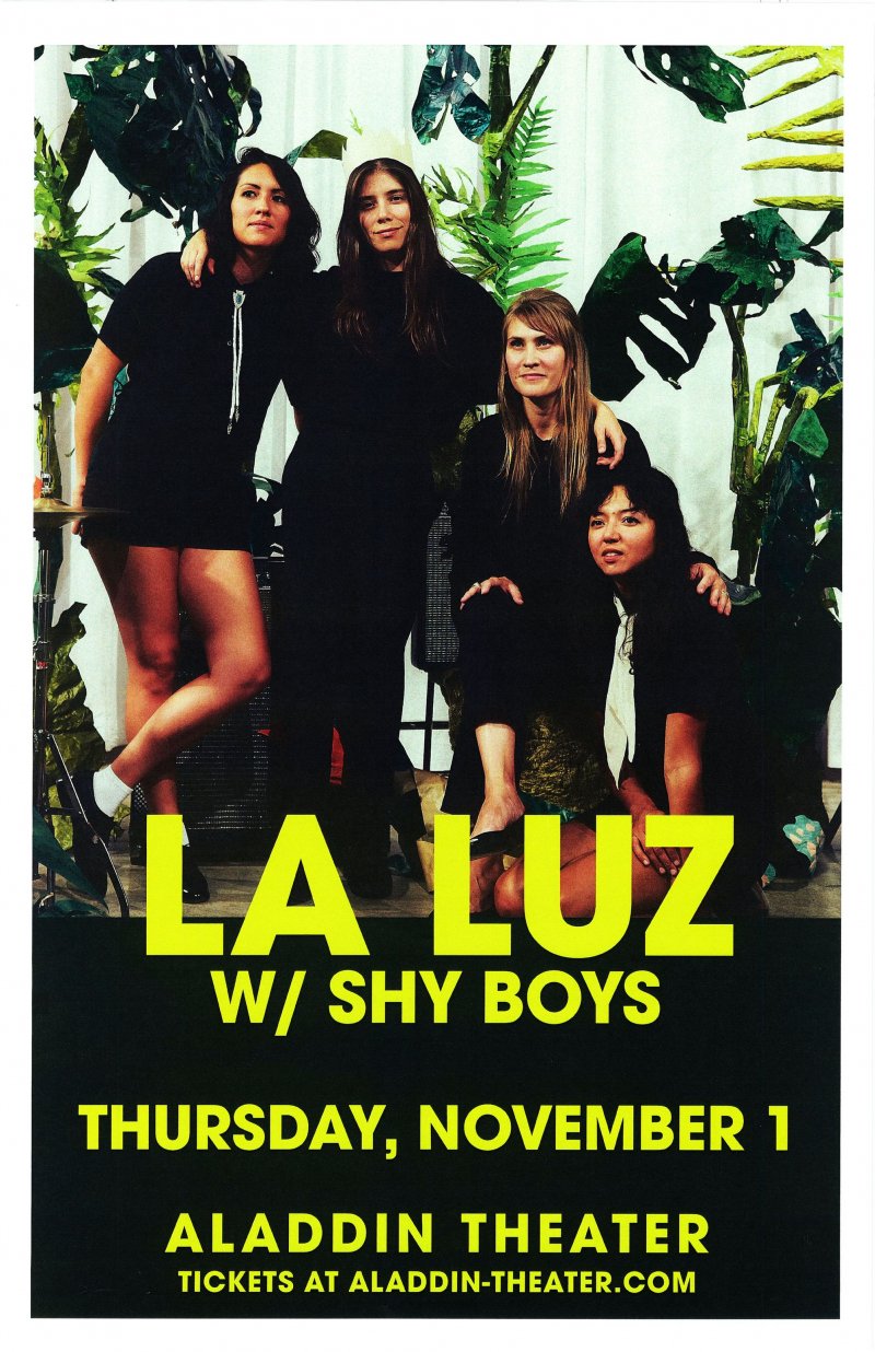 Image 0 of LA LUZ 2018 Gig POSTER Portland Oregon Concert 