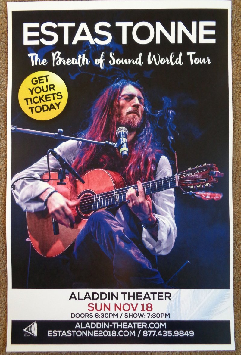 Image 0 of Tonne ESTAS TONNE 2018 Gig POSTER Portland Oregon Concert 