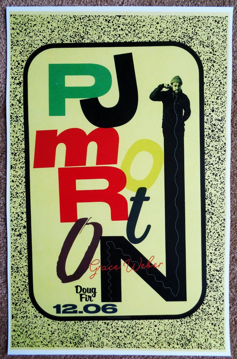 Morton PJ MORTON 2018 Gig POSTER Portland Oregon Concert 