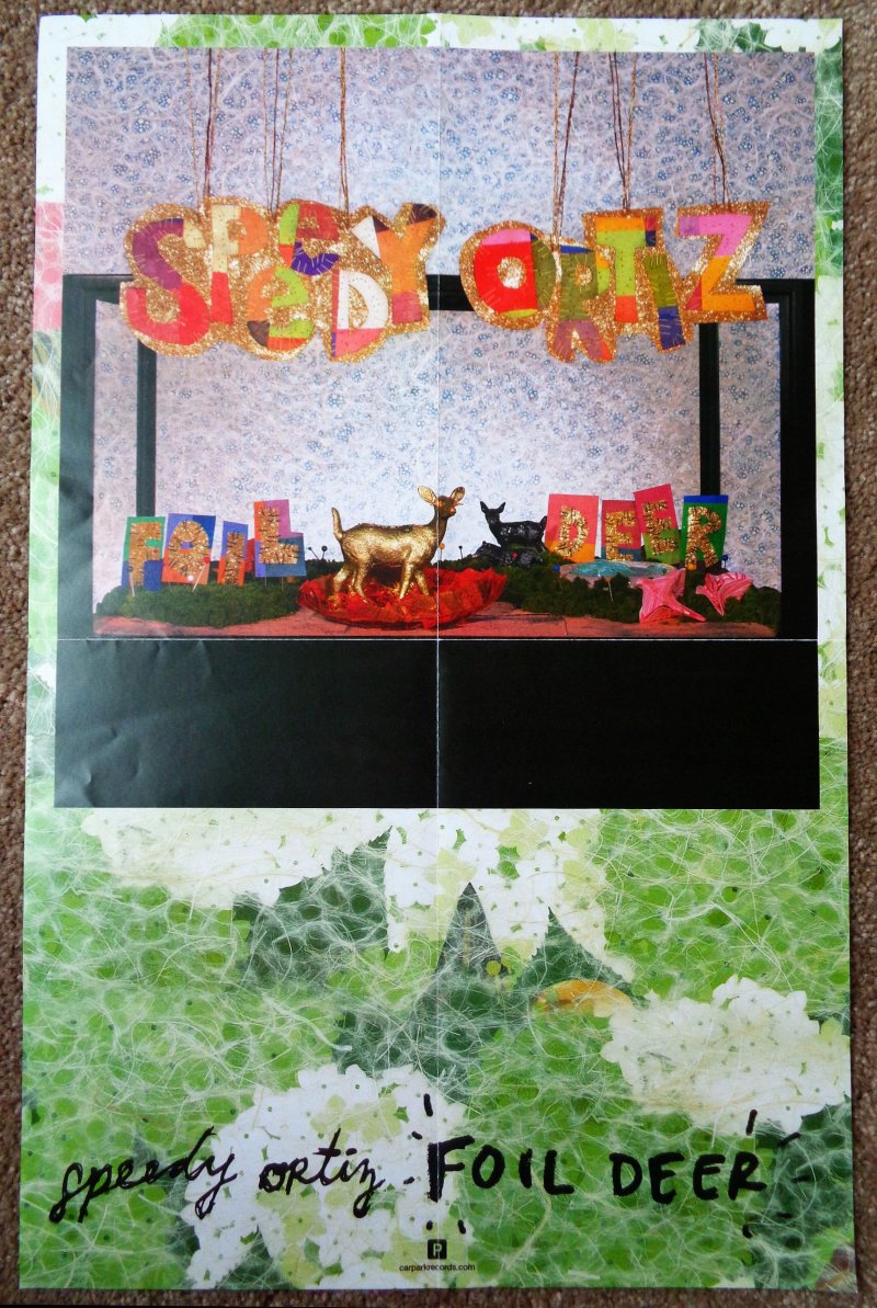Image 0 of SPEEDY ORTIZ Album POSTER Foil Deer 11x17