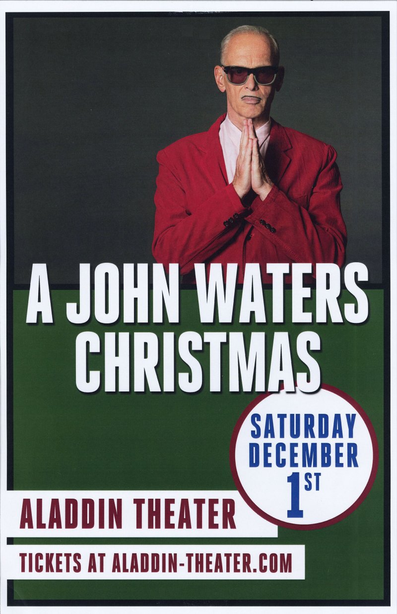 Image 0 of Waters JOHN WATERS 2018 Gig POSTER Portland Oregon Spoken Word