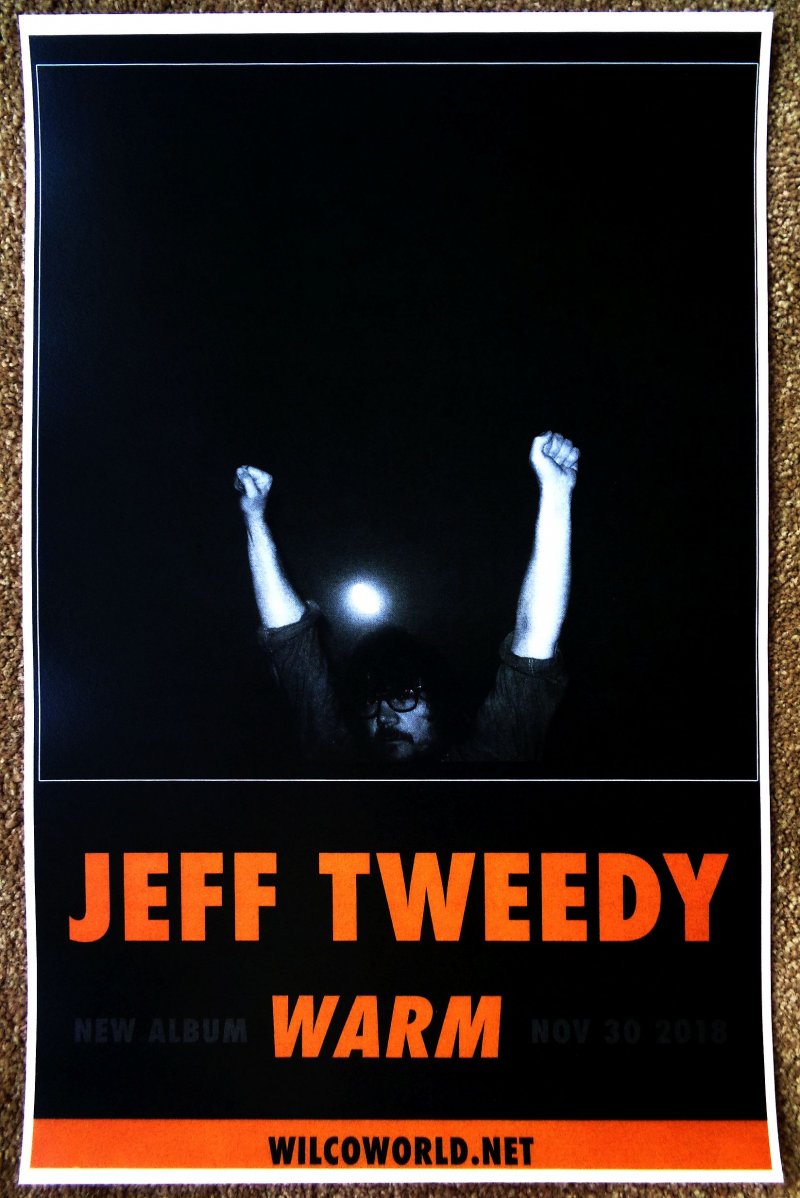 Image 0 of Tweedy JEFF TWEEDY WILCO Album POSTER Warm 11x17