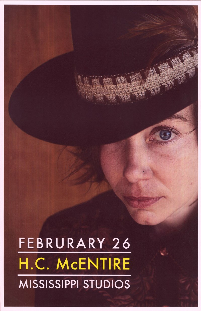 Image 0 of McEntire H.C. McENTIRE 2019 Gig POSTER Portland Oregon Concert MOUNT MORIAH