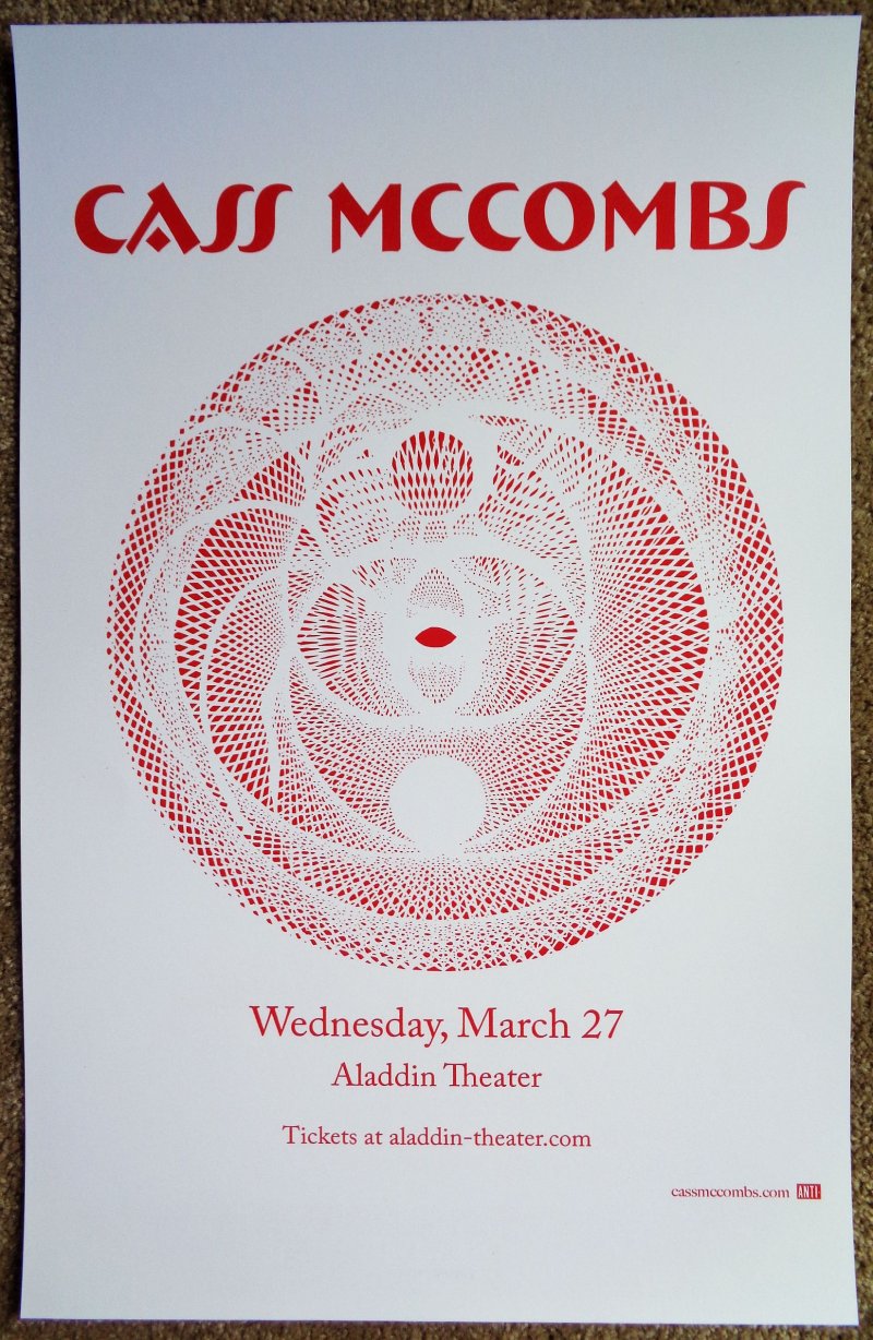 Image 0 of McCombs CASS McCOMBS 2019 Gig POSTER Portland Oregon Concert