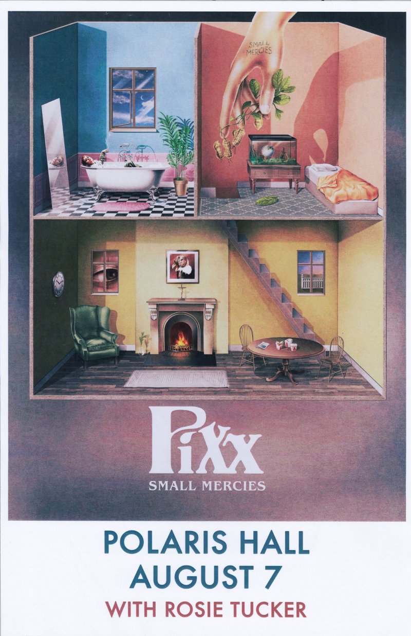 Image 0 of PIXX 2019 Gig POSTER Portland Oregon Concert Small Mercies Hannah Rodgers
