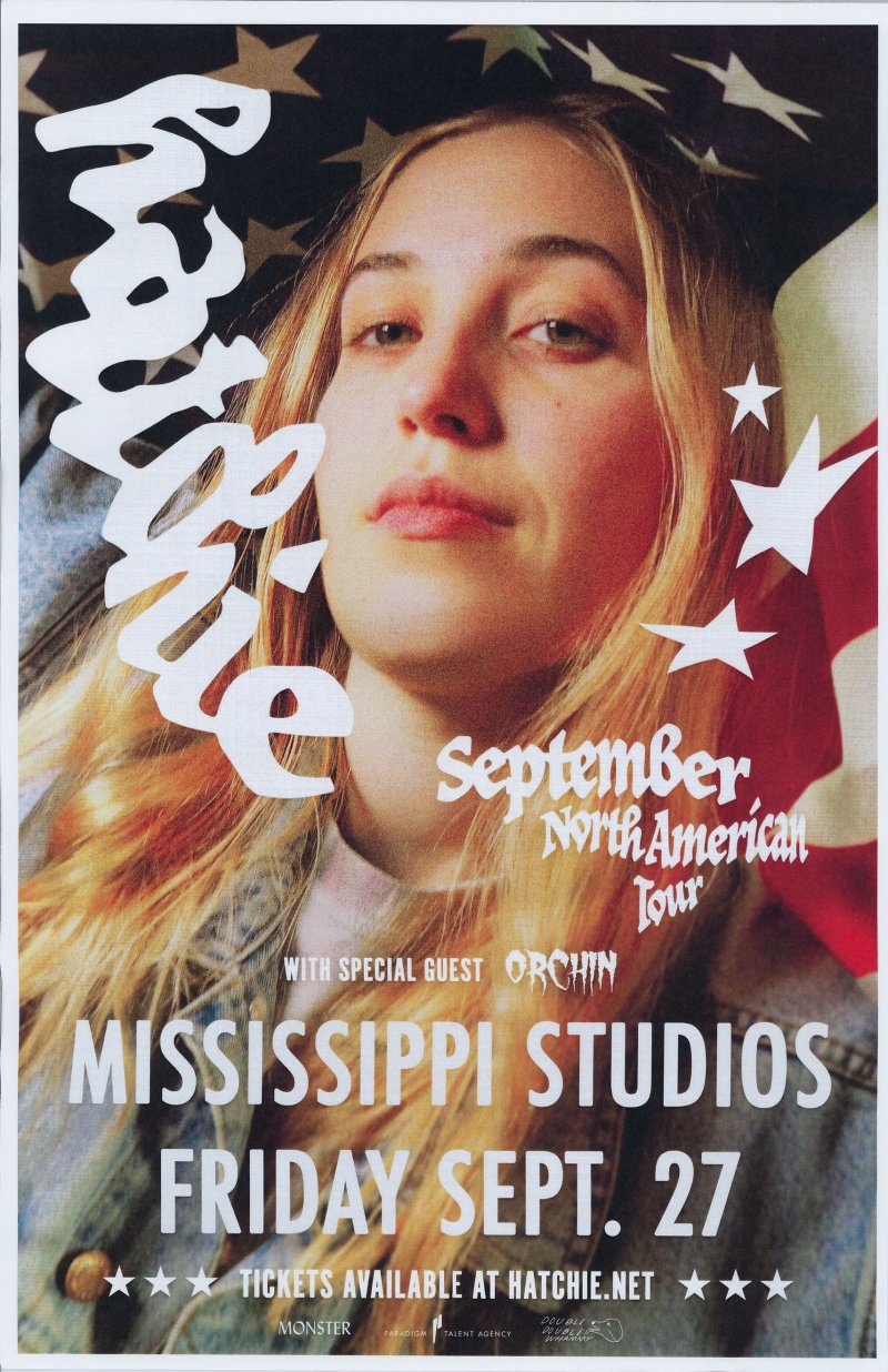 Image 0 of HATCHIE 2019 Gig POSTER Portland Oregon Concert