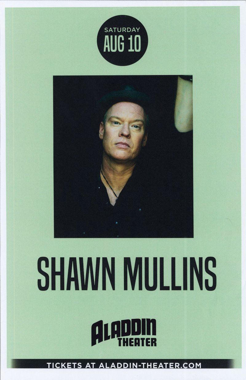 Image 0 of Mullins SHAWN MULLINS 2019 Gig POSTER Portland Oregon Concert