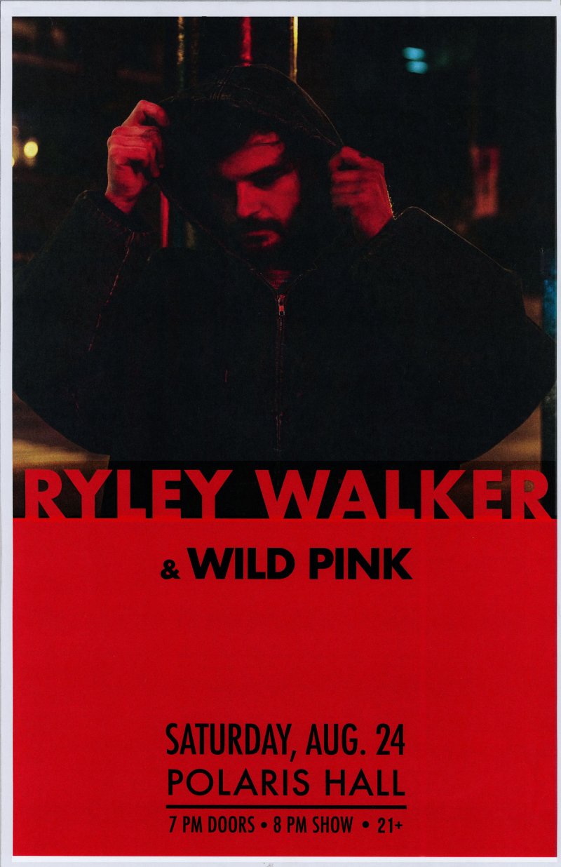 Image 0 of Walker RYLEY WALKER 2019 Gig POSTER Portland Oregon Concert