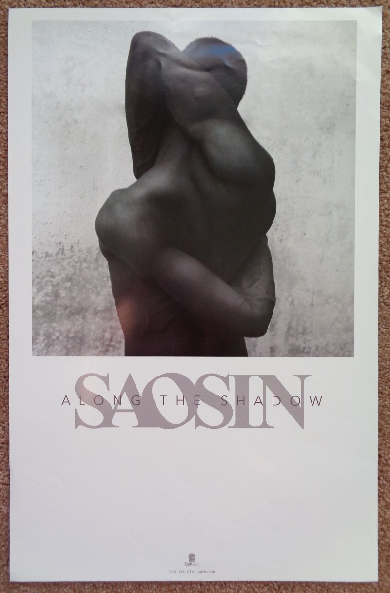 SAOSIN Album POSTER Along The Shadow 11x17