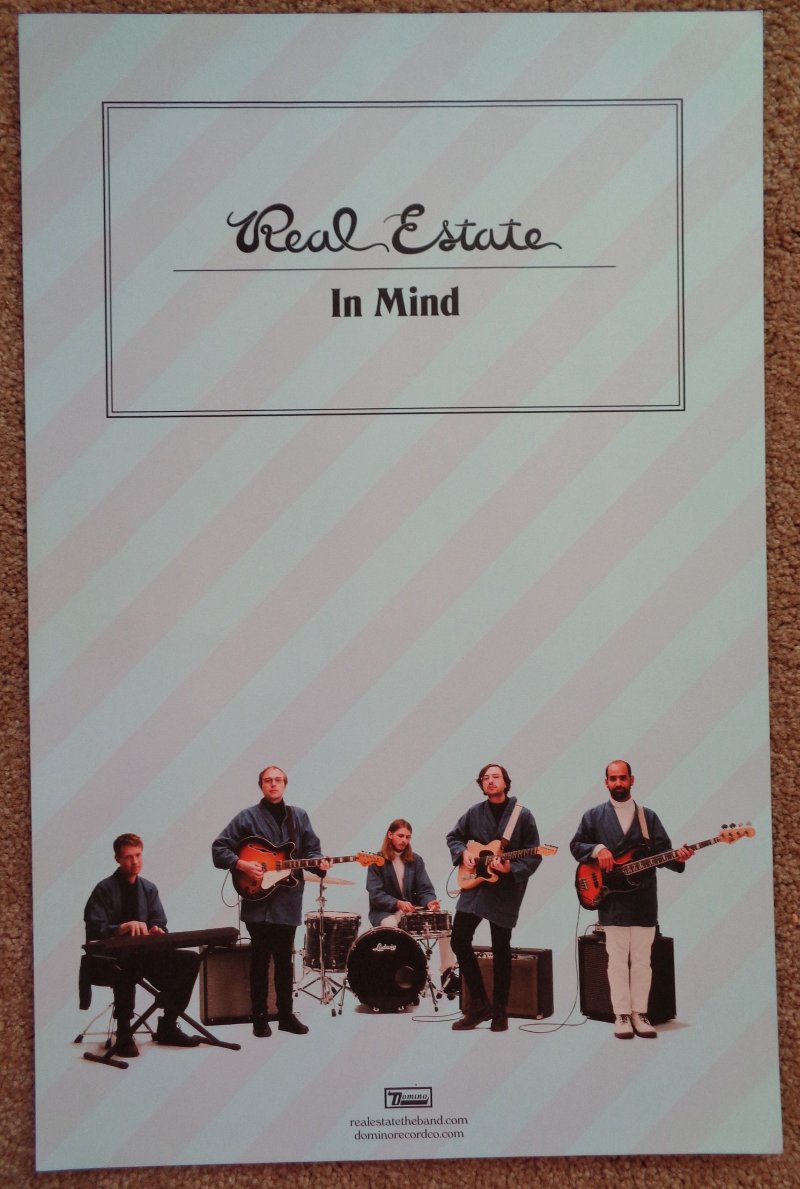 Image 1 of REAL ESTATE Album POSTER In Mind 11x17 2-Sided