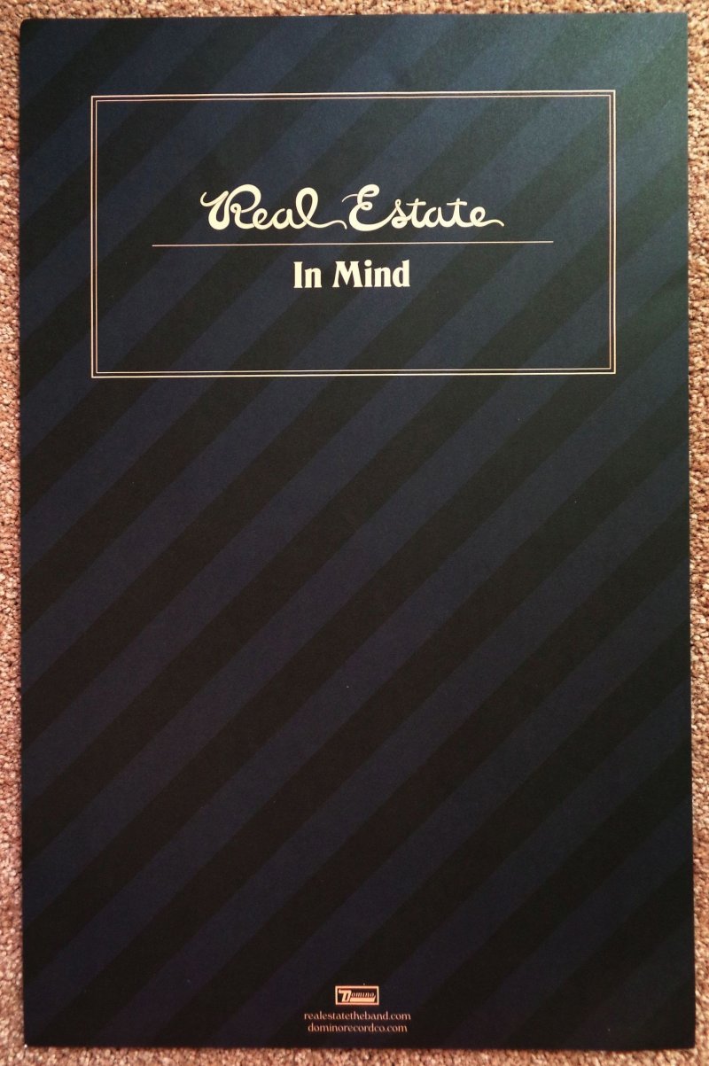 Image 2 of REAL ESTATE Album POSTER In Mind 11x17 2-Sided