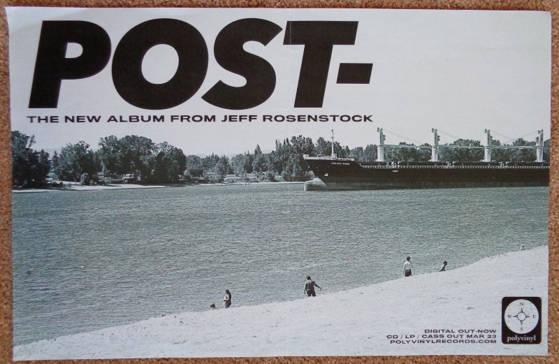 Rosenstock JEFF ROSENSTOCK Album POSTER Post- 17x11