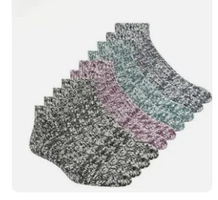 Weatherproof Vintage Women's Ankle Boot Socks 6 Pairs Size 5 to 9.5