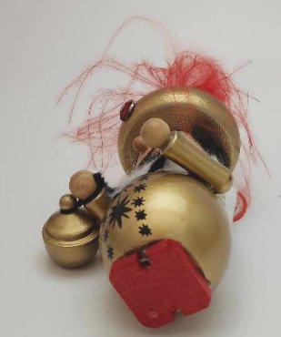 Image 4 of Steinbach Christmas Ornament Wooden Russian Ornament Vintage Wood Decor