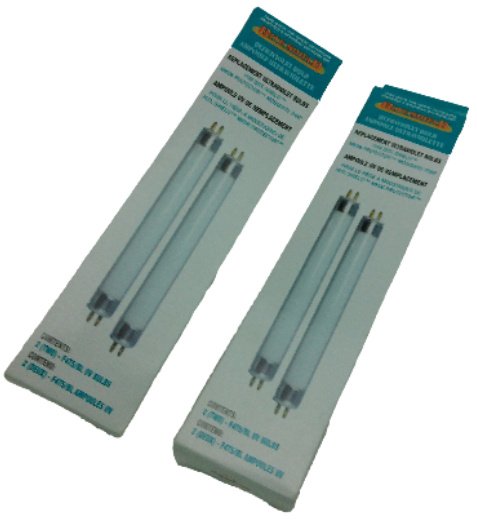 Bite Shield Mosquito Trap Ultraviolet Bulb Replacement UV Bulbs 2 Packs of 2