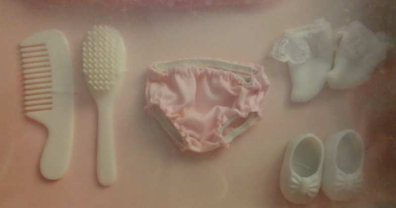 Image 3 of Vogue Ginny Doll Ensemble Outfit w/ Doll Accessories Pink White Clothing Vintage