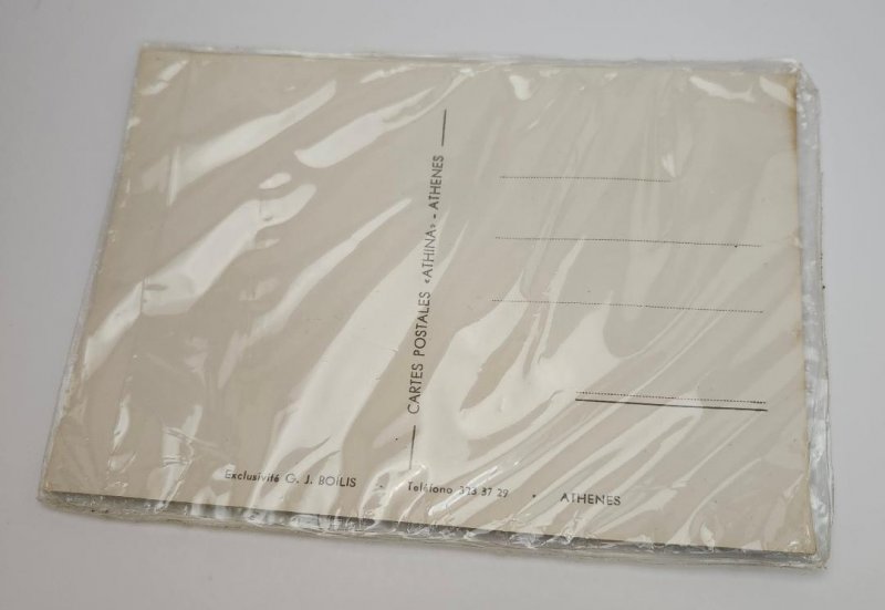 Image 2 of 17 Attica Boilis Athenes Postcard Thread for the Ladies Dress Vintage Post Card