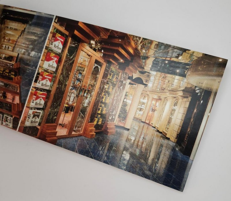 Image 3 of Carnival Miracle Postcard Album Vintage Views Interior Ships Post Card Booklet