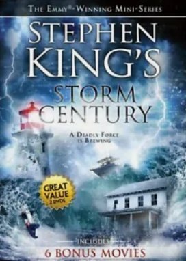 Stephen King DVD King's 6 Bonus Movies Collection Storm of the Century Hindsight