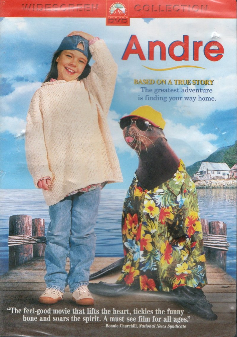 Andre The Seal DVD True Story Childrens and Families Movie Widescreen