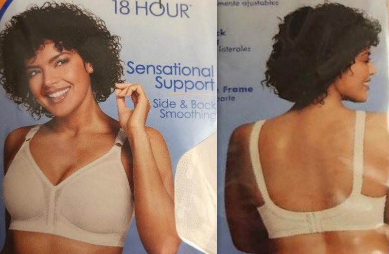 Image 1 of Playtex 18 Hour Bra Womens Classic Support Wire free Beige Sz 36D 20/27 0027