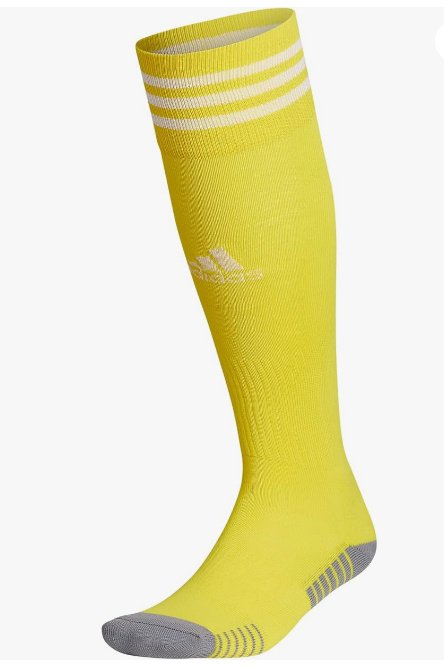 Copa Zone Adidas Soccer Socks Unisex for Men or Women long Yellow Sport Socks