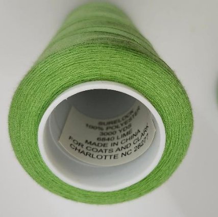 Image 1 of SureLock Lime Green Serging Thread 3000 Yards Overlock Machines 6840 Lot of 2