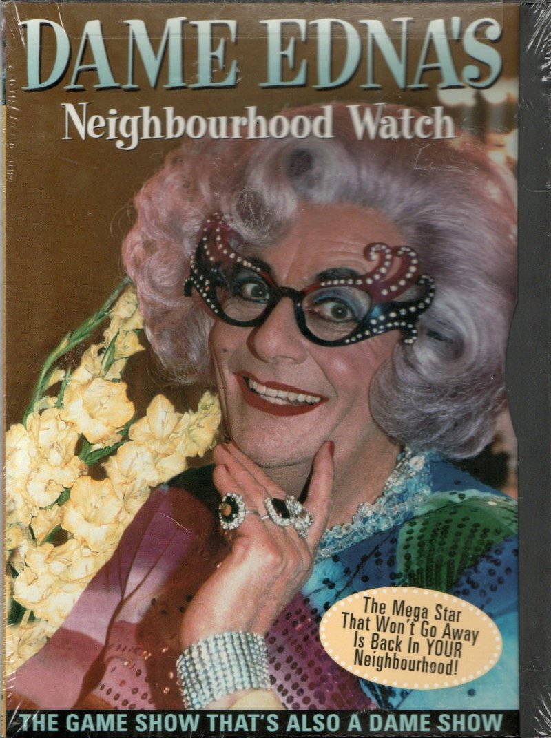 Dame Edna's Ednas Neighbourhood Watch Complete Series One on DVD Comedy TV