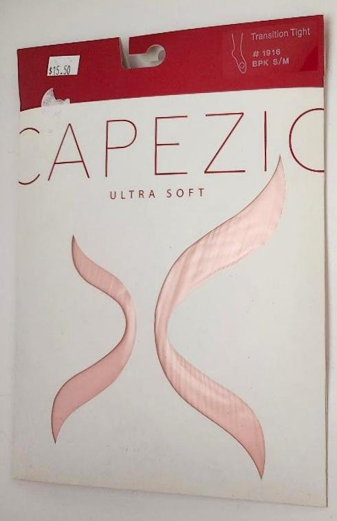 Capezio Womens Transition Dance Tights Ultra Soft Pink Sz Small Medium 1916