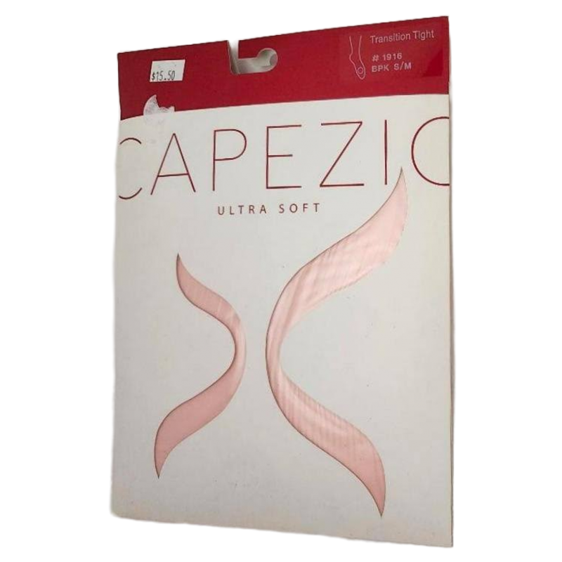 Capezio Womens Transition Dance Tights Ultra Soft Pink Sz Small Medium 1916