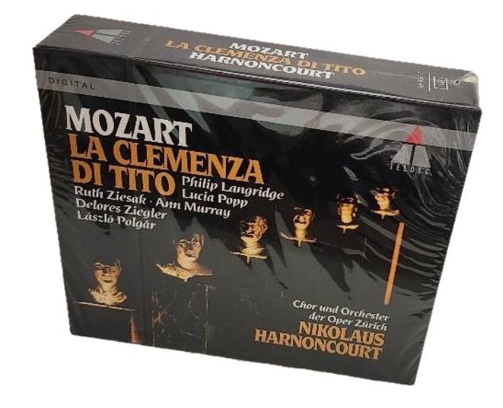 Mozart Music CD CDs La Clemenza Di Tito Langridge Popp Ziesak Murray Ziegler