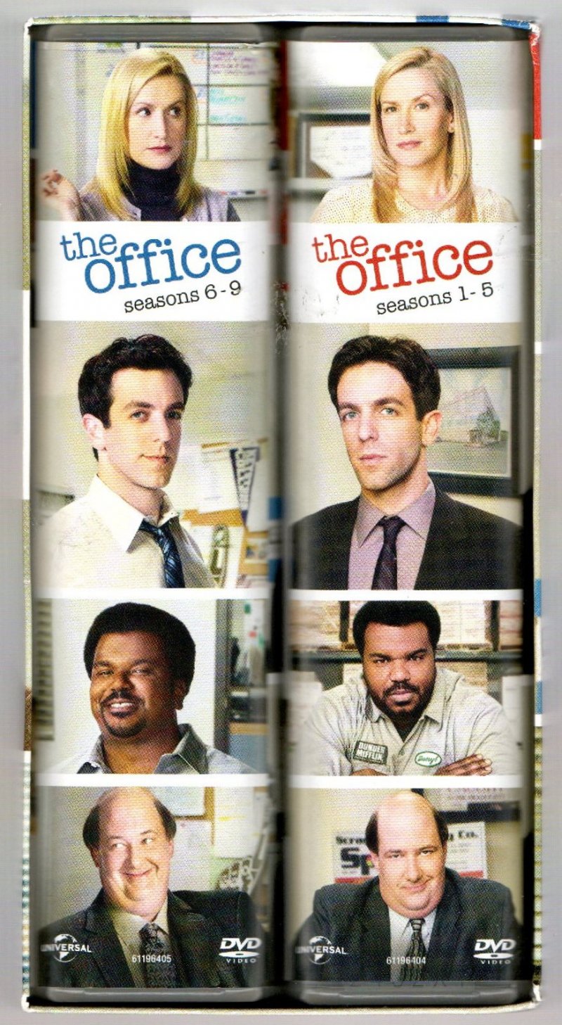 Image 1 of The Office The Complete TV Series on DVD Season 1 2 3 4 5 6 7 8 9 Very Good