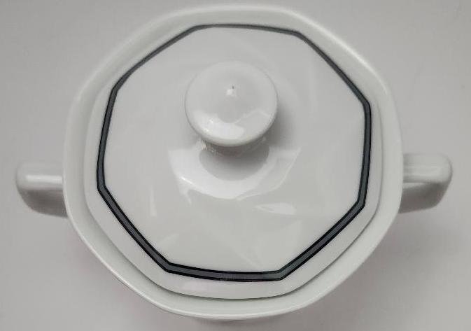 Image 2 of Gallery Collections Ranmaru Primary Pieces Modern Sugar Bowl Colorful Japan Dish