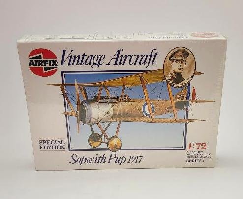Airfix 1/72 Model Kit Sopwith Pup 1917 Vintage Aircraft Series 1 Special 01082