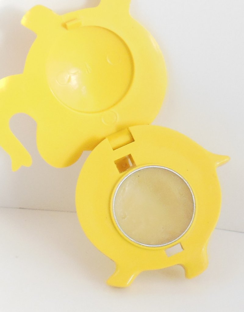 Image 2 of Vintage Avon Fragrance Glace Pin Elephant Yellow Pink Kids Jewelry Perfume
