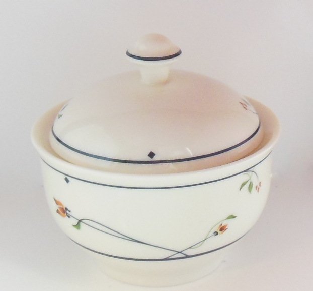 Gorham Town & Country Ariana Sugar Bowl Dish w/ Lid Gourmet Collection