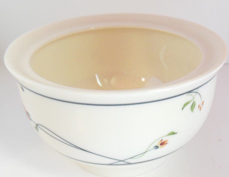 Image 1 of Gorham Town & Country Ariana Sugar Bowl Dish w/ Lid Gourmet Collection