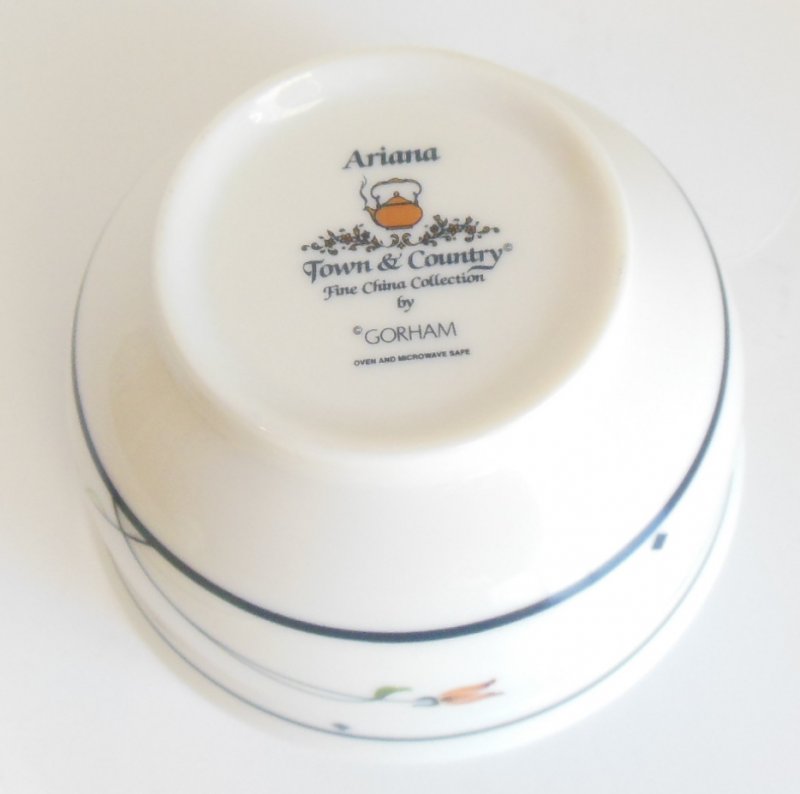 Image 3 of Gorham Town & Country Ariana Sugar Bowl Dish w/ Lid Gourmet Collection