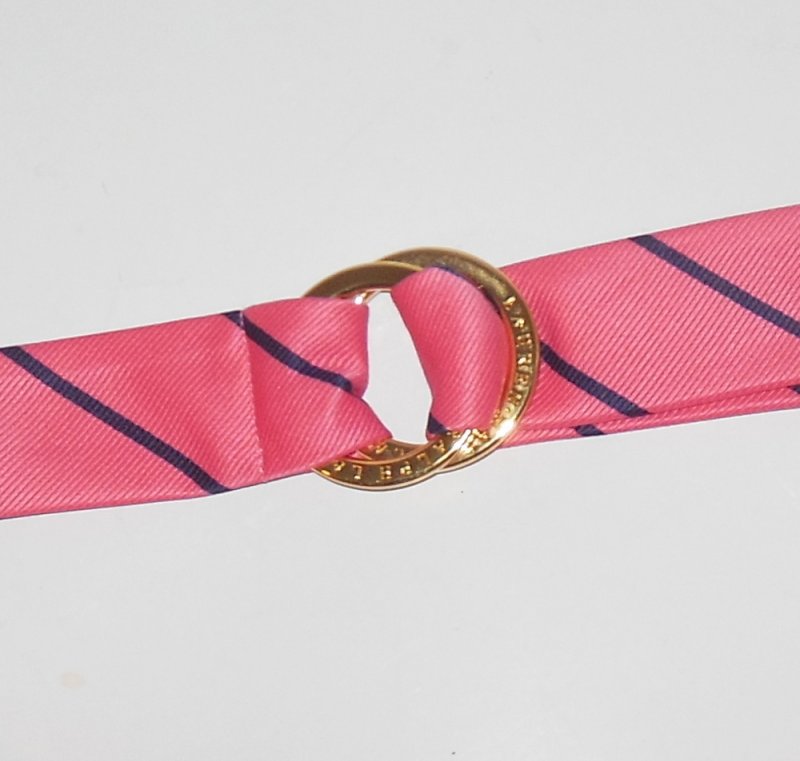 Image 1 of Ralph Lauren Women's O Ring Tie Belt Silky Feel 37