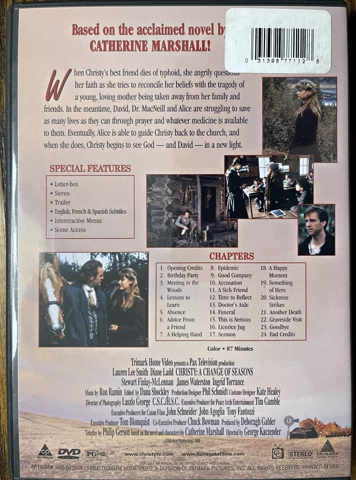 Image 1 of Christy A Change Of Season DVD From the Novel by Catherine Marshall