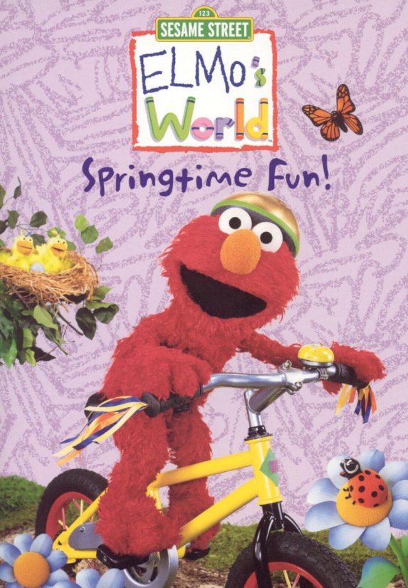 Sesame Street Springtime Fun Elmo's Elmo World DVD Movie Childrens and Families
