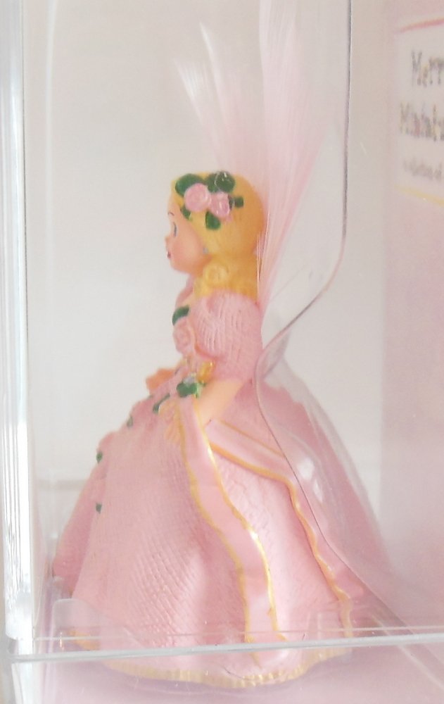 Image 1 of Madame Alexander Merry Miniatures Pink Pristine Angel Hallmark Girl Figurine