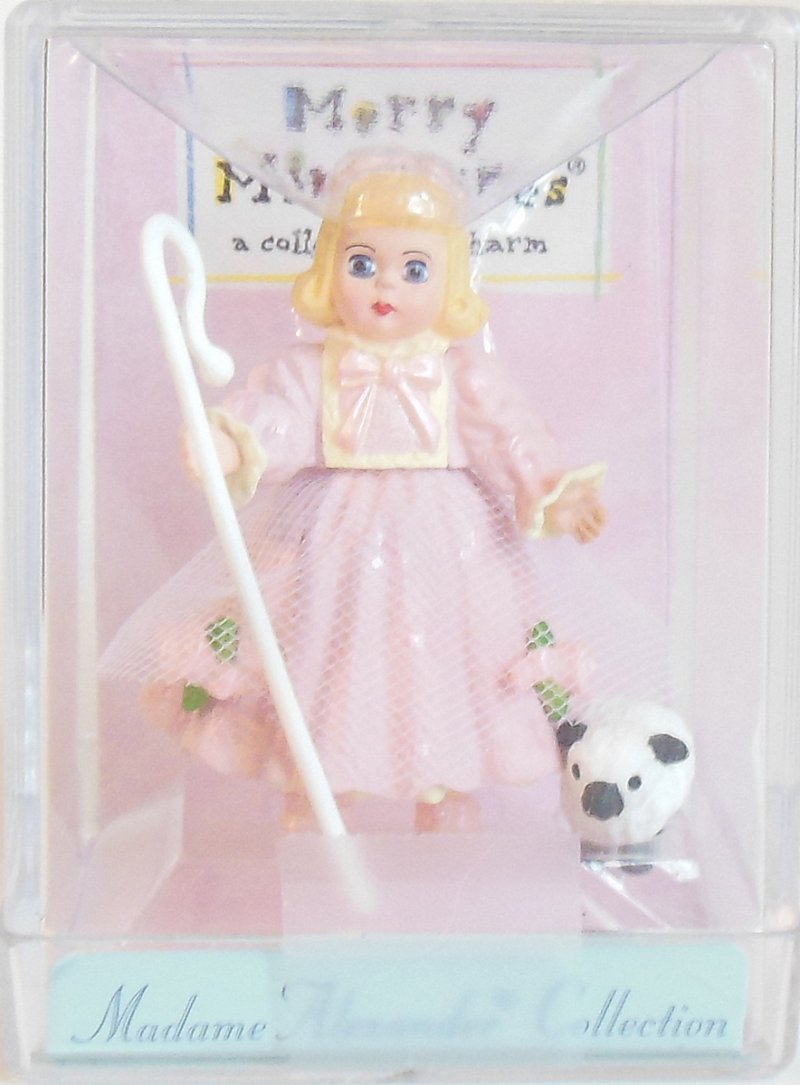 Madame Alexander Merry Miniature Mary Had a Little Lamb Hallmark Girl Figurine