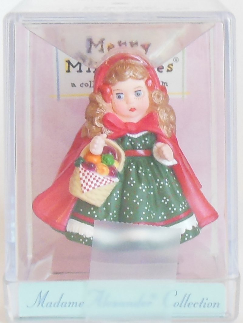 Madame Alexander Merry Miniatures Little Red Riding Hood Hallmark Figurine