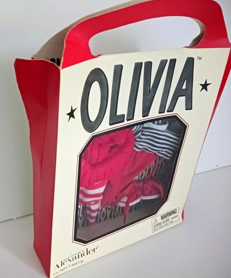 Image 1 of Madame Alexander Doll Clothing Outfit for Olivia Red White Black Sneakers Winter