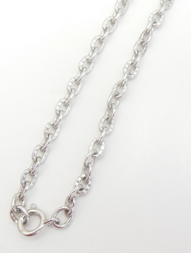 Image 3 of Vintage Romanesque Avon Necklace Silver Tone Cross Jewelry Hematite Cabochons