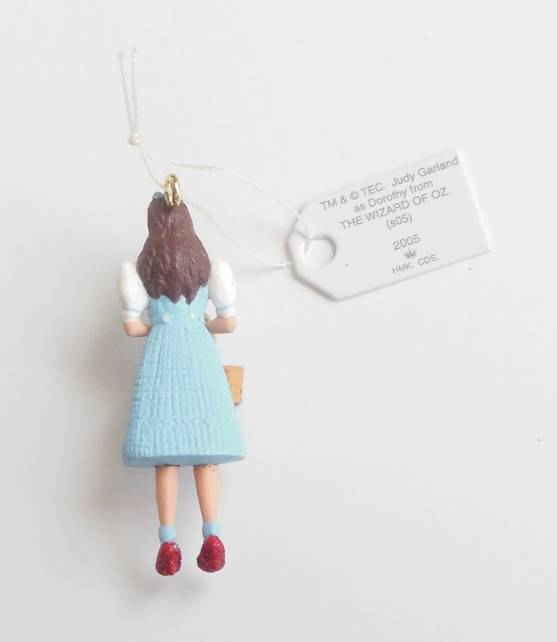 Image 3 of Judy Garland Dorothy The Wizard Of Oz Hallmark Miniature Christmas Ornament