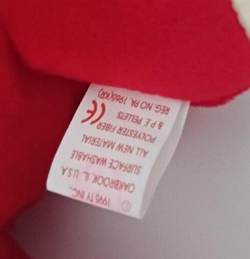 Image 1 of TY Beanie Baby Snort the Bull 4002 Pink on Tush Tag w/ Numbers 480