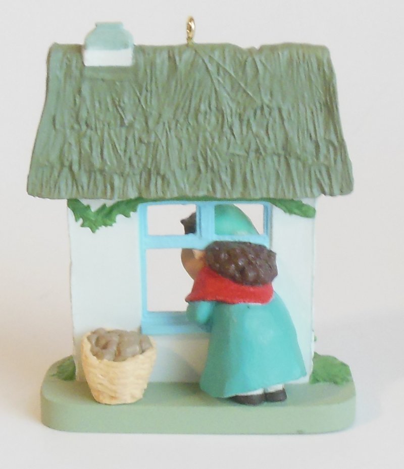 Image 3 of Hallmark Windows of the World Irish Christmas Ornament Vintage Model QX4636