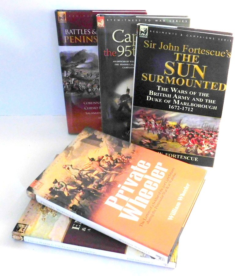 Leonaur Book Lot War Battles Sieges Sir John Fortescue's Private Wheeler HC DJ